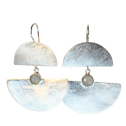 Euro Silver Earrings C189A