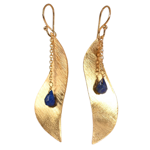 Euro Gold Gemstone Curl A290