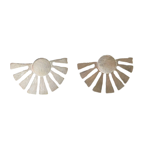 Silver Wash Earrings C208