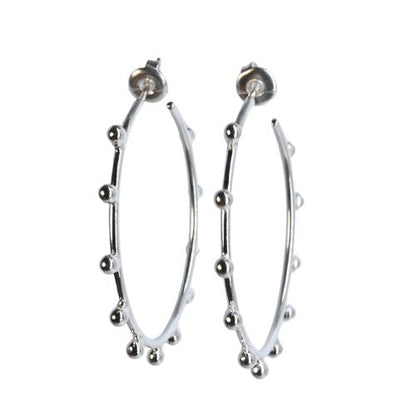 Silver Wash Earrings -C213