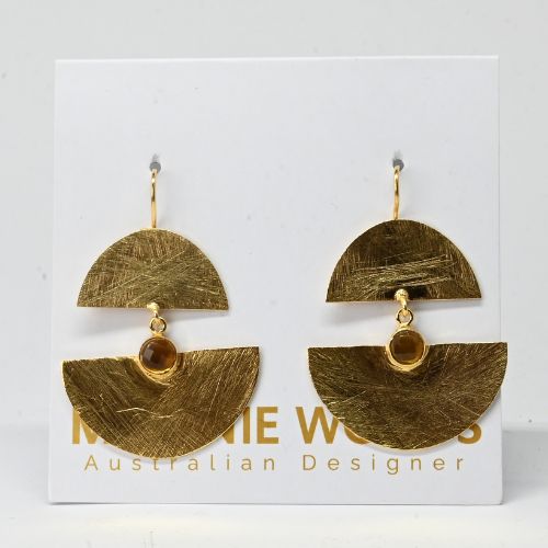 Euro Gold Earrings A189