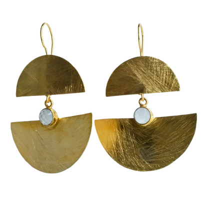 Euro Gold Earrings A189