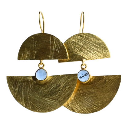 Euro Gold Earrings A189