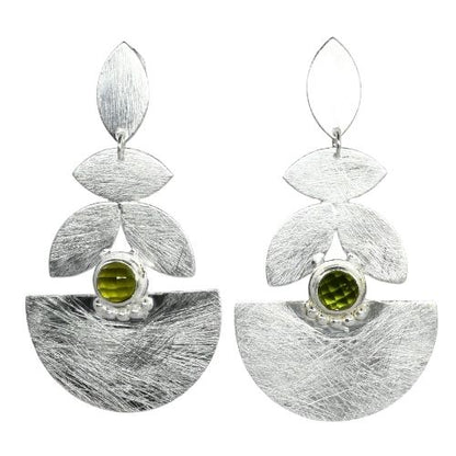 Silver Wash Earrings C333