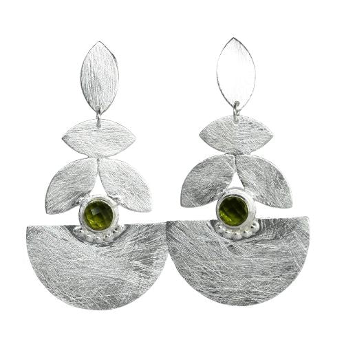 Silver Wash Earrings C333
