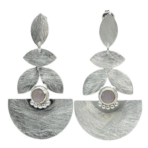 Silver Wash Earrings C333