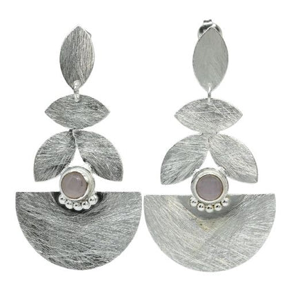 Silver Wash Earrings C333