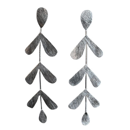 Silver Wash Earrings -C130A