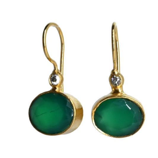 Euro Gold Earrings A254