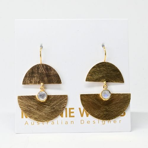 Euro Gold Earrings A189