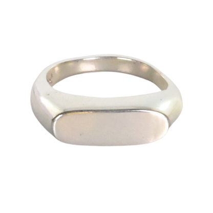 FLOW SMALL SIGNATURE  RING MWKBR47