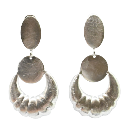 Silver Wash Earrings C97