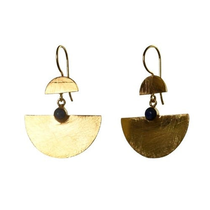 Euro Gold Gemstone Drops A189p