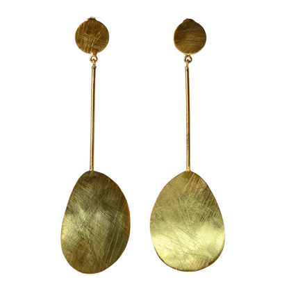 Euro Gold Earrings B114