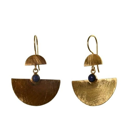 Euro Gold Gemstone Drops A189p