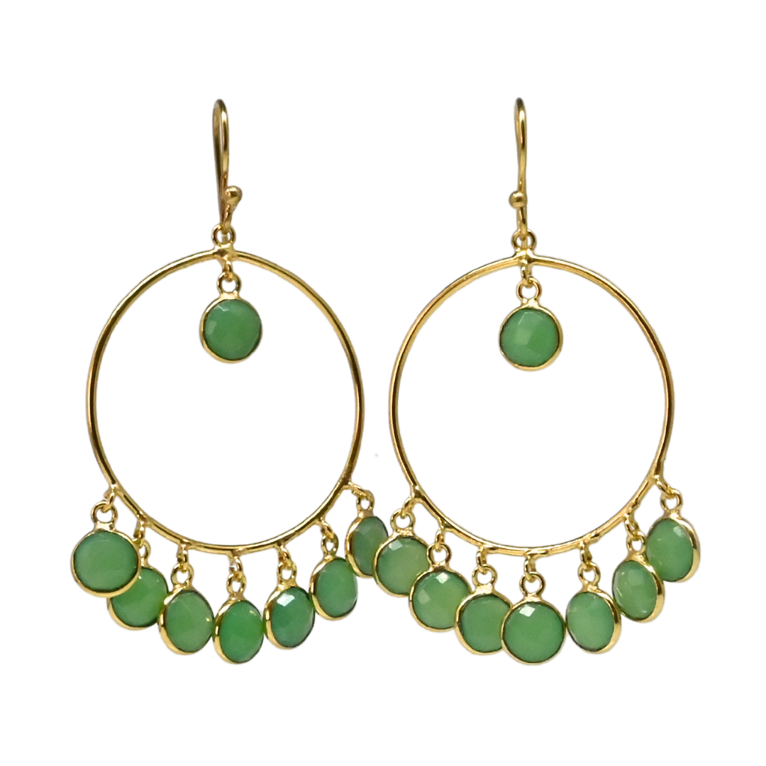 Euro Gold Earrings A262