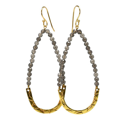 Euro Gold Earrings A239a