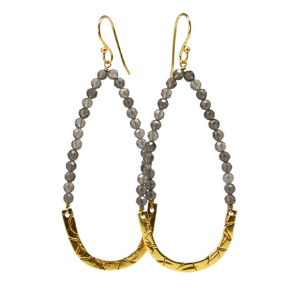 Euro Gold Earrings A239a