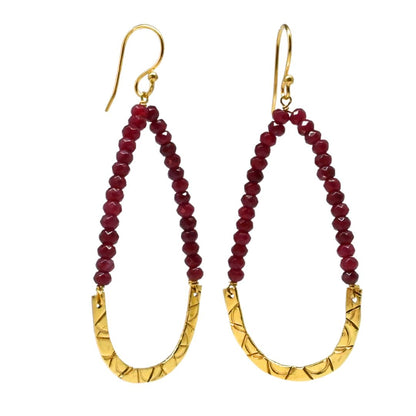 Euro Gold Earrings A239a