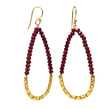 Euro Gold Earrings A239a