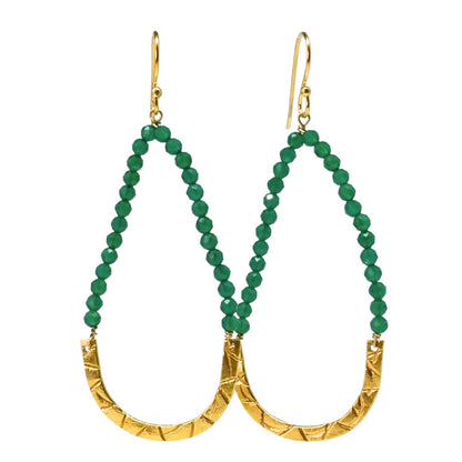 Euro Gold Earrings A239a