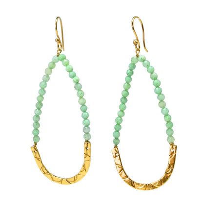 Euro Gold Earrings A239a