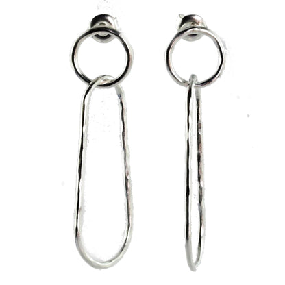 Silver Wash Earrings C121.
