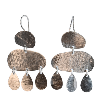 Silver Wash Earrings -C200