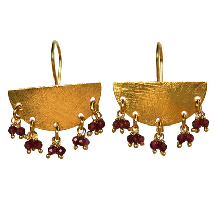 Euro Gold Earrings A186