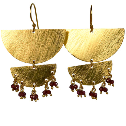 Euro Gold Earrings A187
