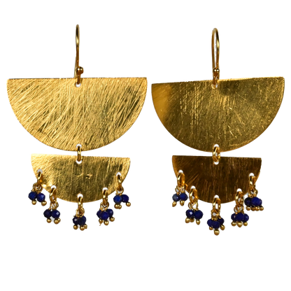 Euro Gold Earrings A187