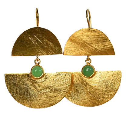 Euro Gold Earrings A189