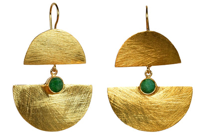 Euro Gold Earrings A189