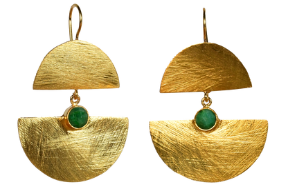 Euro Gold Earrings A189