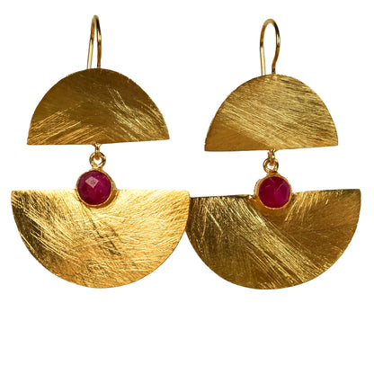 Euro Gold Earrings A189
