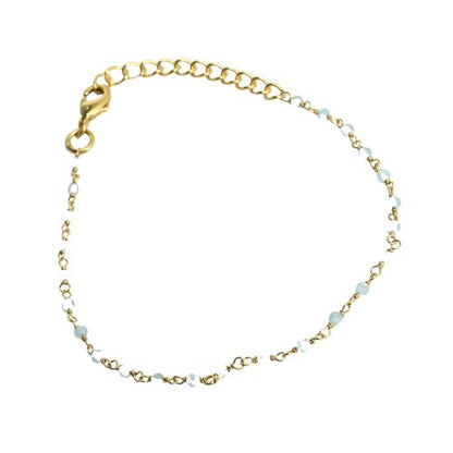 Euro gold and gem bracelet with gem varieties A1B.