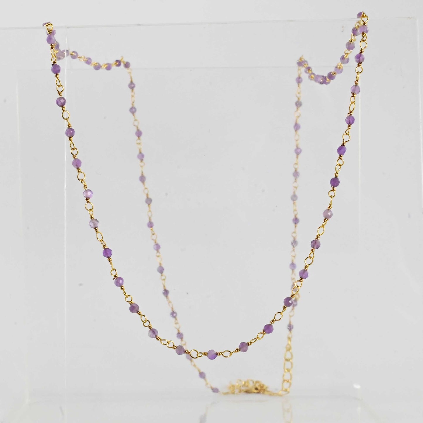 Euro gold and gem necklaces with many gem varieties A1A.