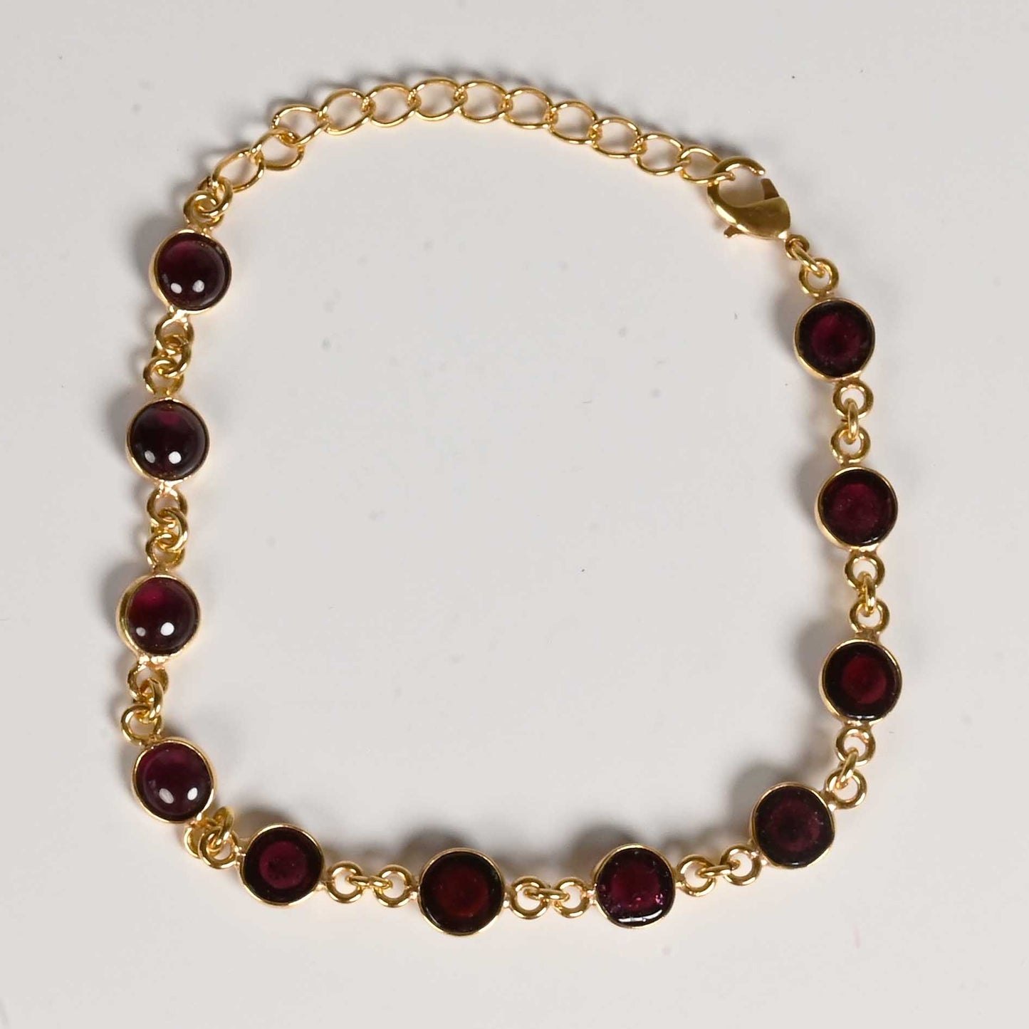 Euro Gold Gemstone Bracelets  A233