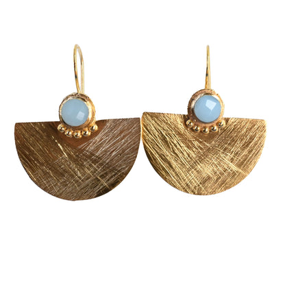Euro Gold Earrings A26E