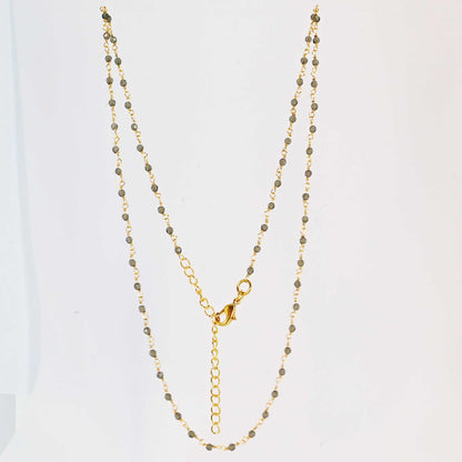 Euro gold and gem necklaces with many gem varieties A1A.