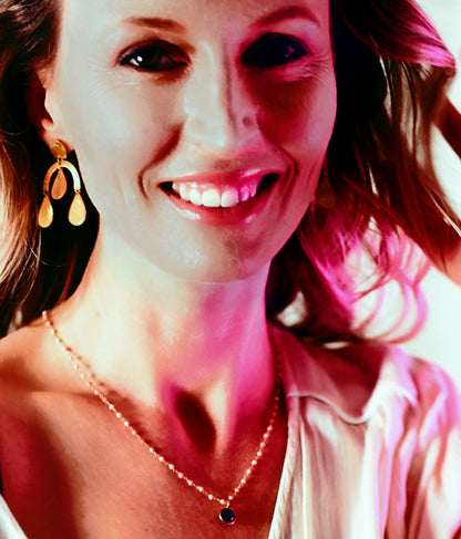 Euro Gold Earrings B103