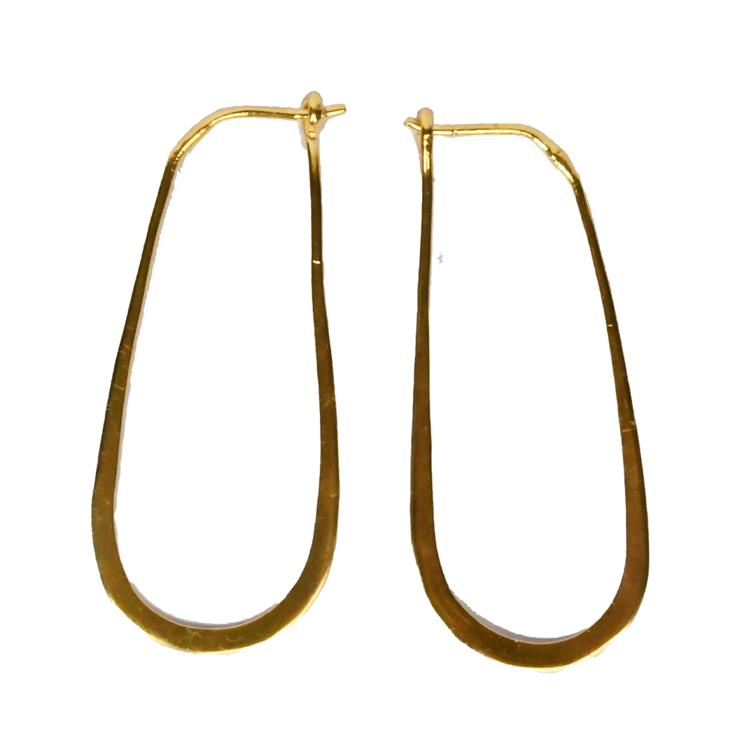 Euro Gold Earrings B123A