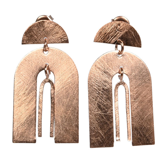 Euro Rose Gold Earrings B140AR