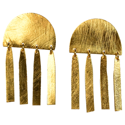 Euro Gold Earrings B190