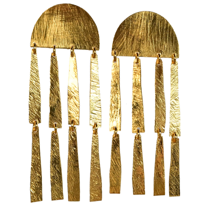 Euro Gold Earrings B191