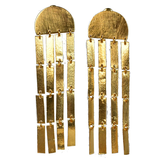 Euro Gold Earrings B192