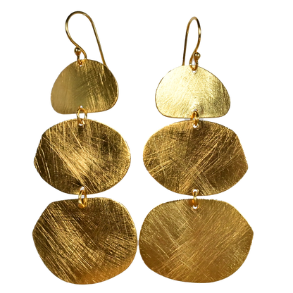Euro Gold Earrings B196
