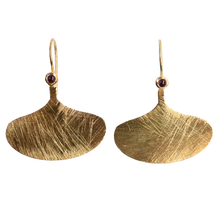 Euro Gold Gemstone Earrings- A208