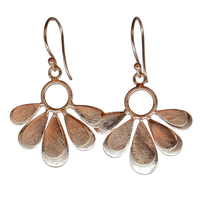 Euro Rose Gold Earrings b30AR