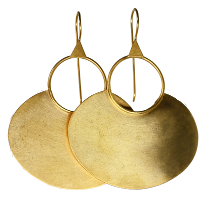 Euro Gold  Earrings B86